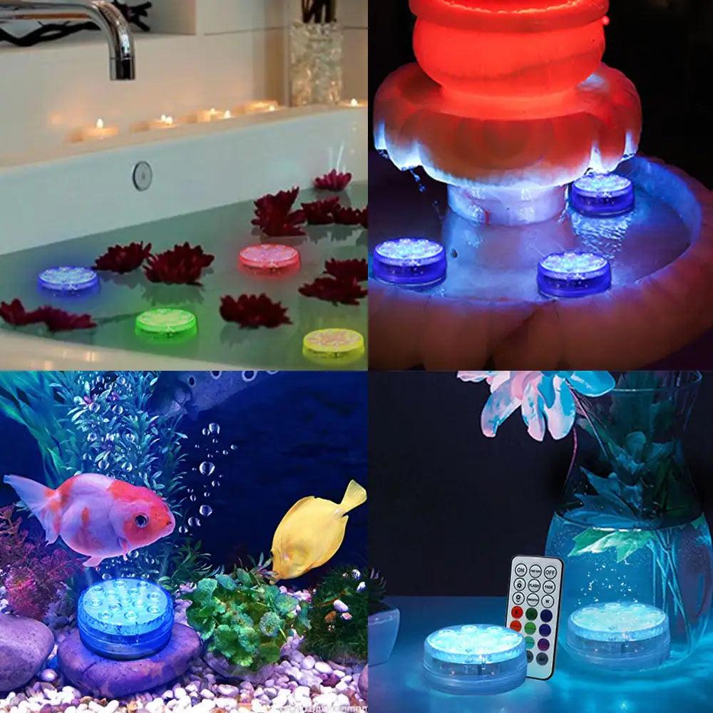 RGB LED Underwater Swimming Pool Light