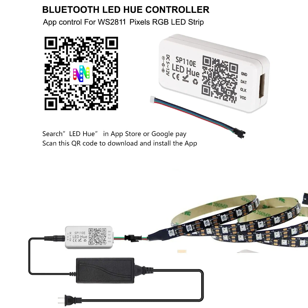 RGB Full Color Light LED Strip