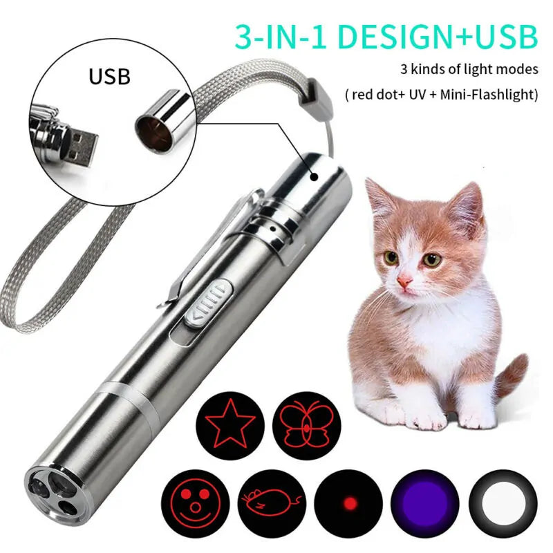 USB Rechargeable Laser Light