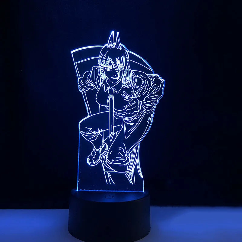 Anime 3D Lamp LED Illusion Night Light