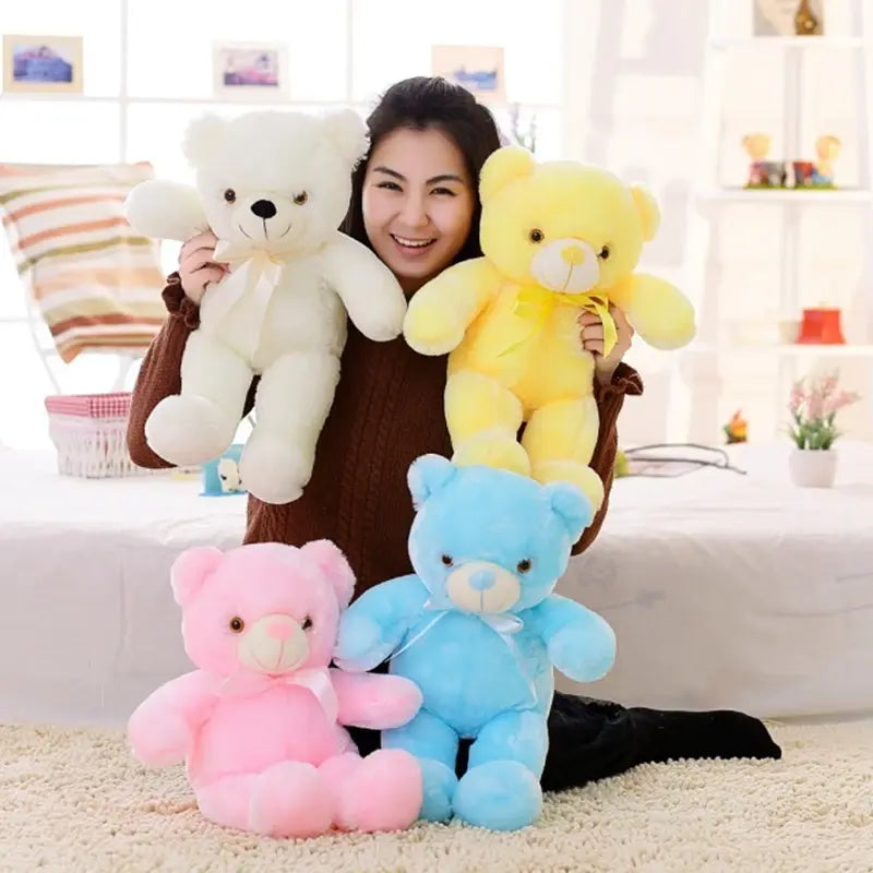 Big Light Up LED Teddy Bear Plush Toy