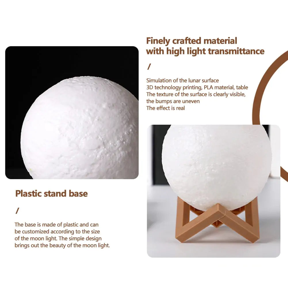 3D Printing Moon Night Light