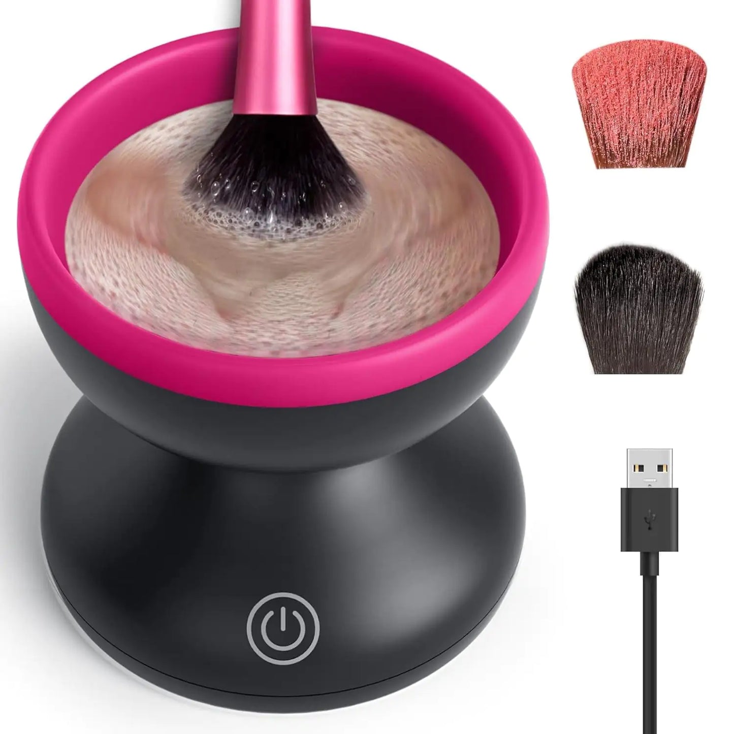 Efficiently Cleans And Dries Makeup Brushes