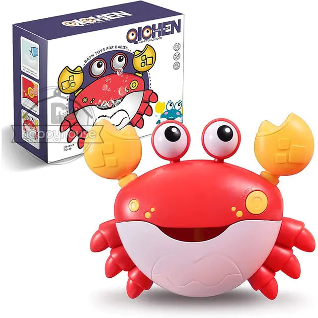 Baby Bath Toys Bubble Machine Crabs Frog