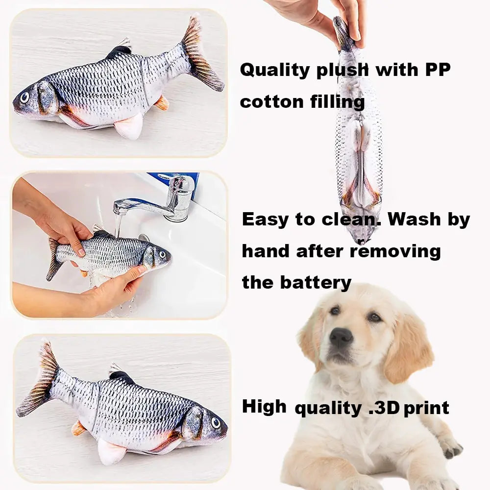 Pets Interactive Electronic Floppy Fish Toys