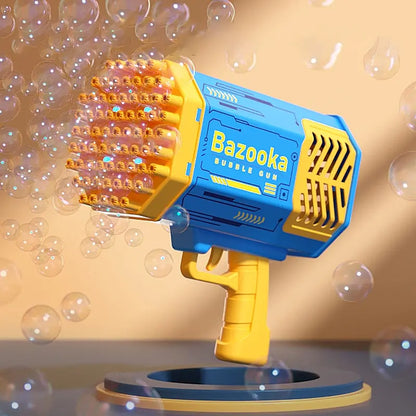 Bubble Machine with Light Rocket Launcher