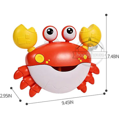 Baby Bath Toys Bubble Machine Crabs Frog