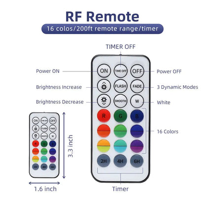 RGB LED Underwater Swimming Pool Light