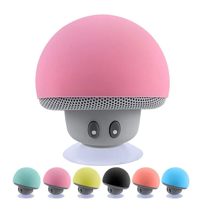 Mini Waterproof Mushroom Bluetooth Speaker