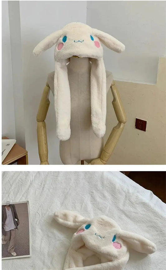 Cute Plush Keep Warm Bunny Hat