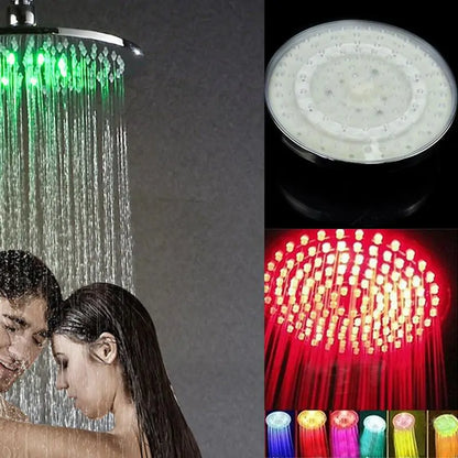 RGB LED Light Shower Head