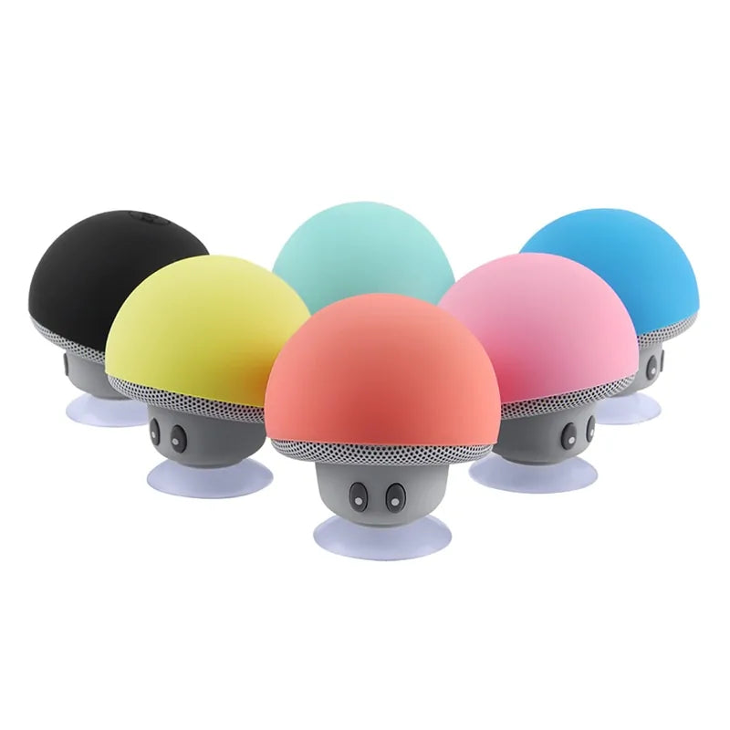 Mini Waterproof Mushroom Bluetooth Speaker