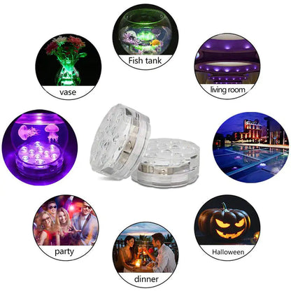 RGB LED Underwater Swimming Pool Light