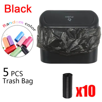 Car Trash Can with Lid