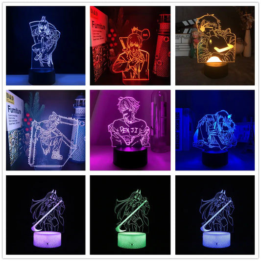 Anime 3D Lamp LED Illusion Night Light