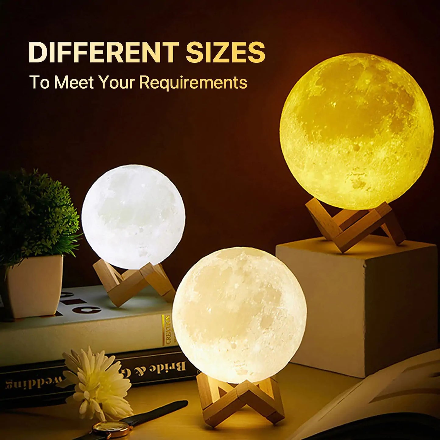 3D Printing Moon Night Light