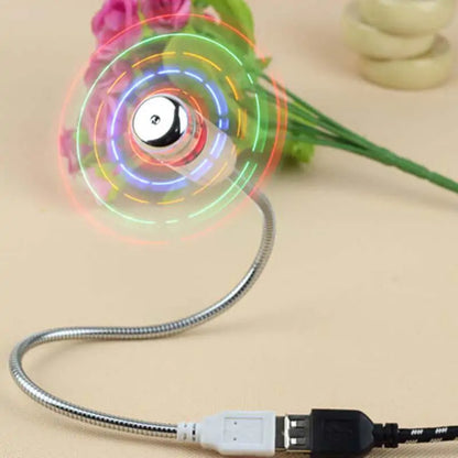 USB LED Fan Light